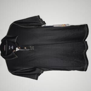 NWT C&C California Men's Black Polo Shirt Size Medium